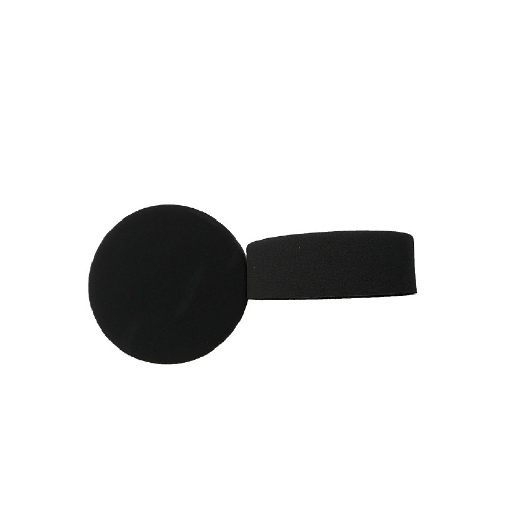 Leštiaci kotúč čierny so suchým zipsom D150 mm
